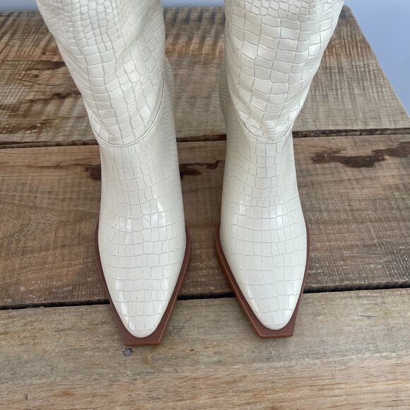 Free People x Vicenza Friday Fever Heel Boots Size EU37 / US 8 - Picture 13 of 15